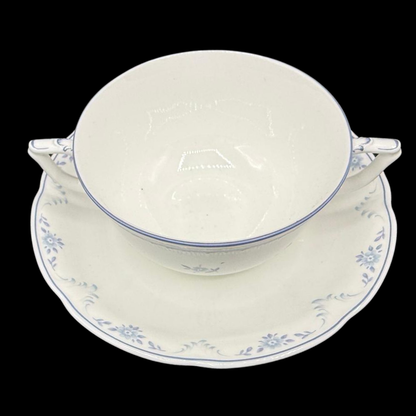 Villeroy & Boch Vienna: Suppentasse mit Unterteller - neu (7120754475145)