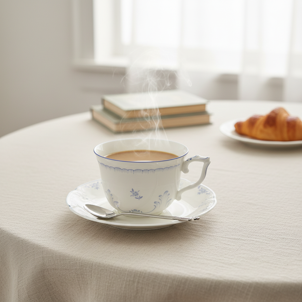 Villeroy & Boch Vienna: Frühstückstasse / Jumbotasse mit Unterteller