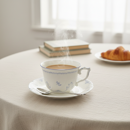 Villeroy & Boch Vienna: Frühstückstasse / Jumbotasse mit Unterteller
