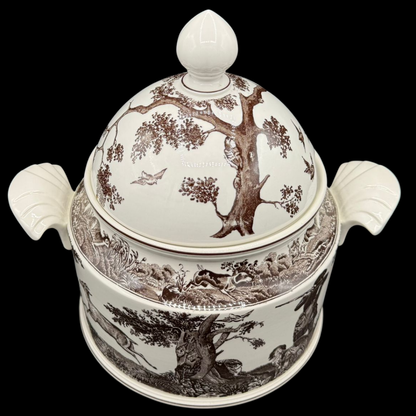 Villeroy & Boch Anjou: Suppenterrine / Terrine / Schüssel mit Deckel 21 cm