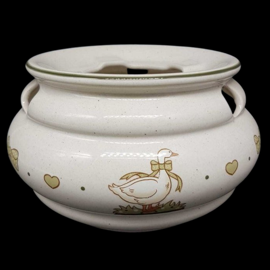 Pfalzkeramik Gänseglück: Stövchen / Rechaud