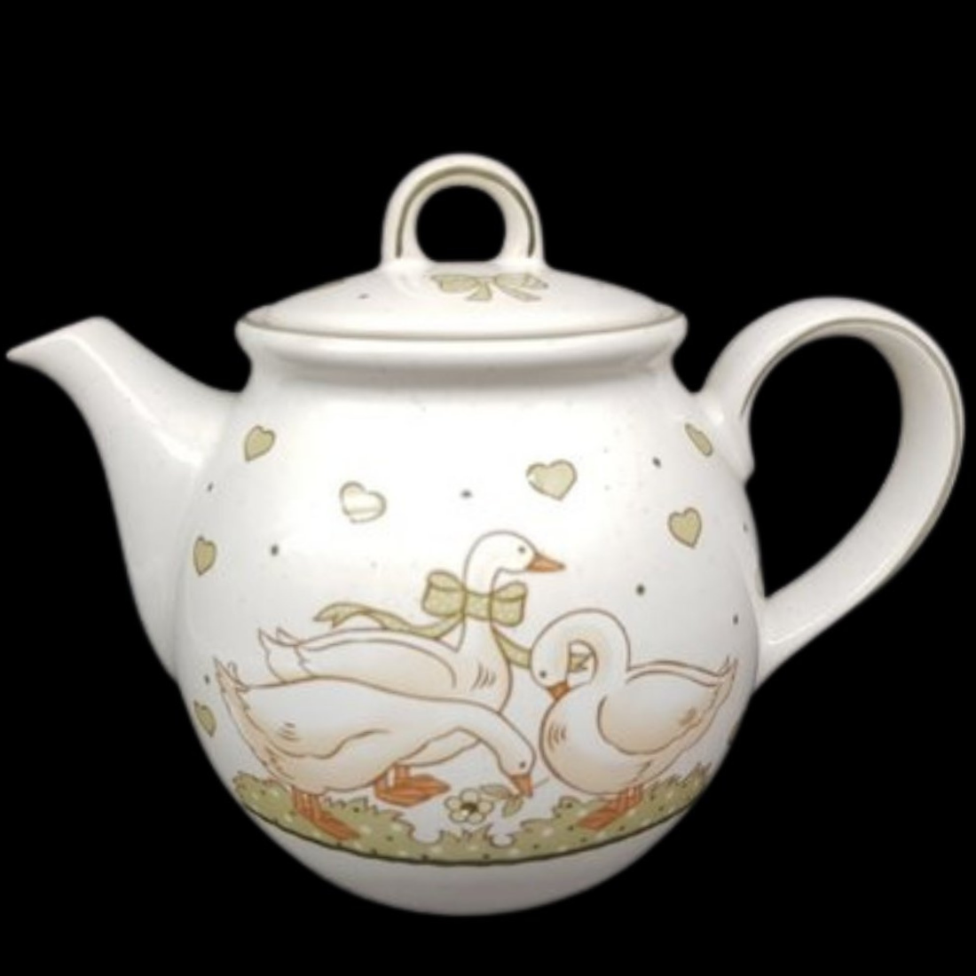 Pfalzkeramik Gänseglück: Teekanne / Kanne