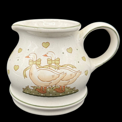 Pfalzkeramik Gänseglück: Krug / Saftkrug / Kanne - ca 12 cm