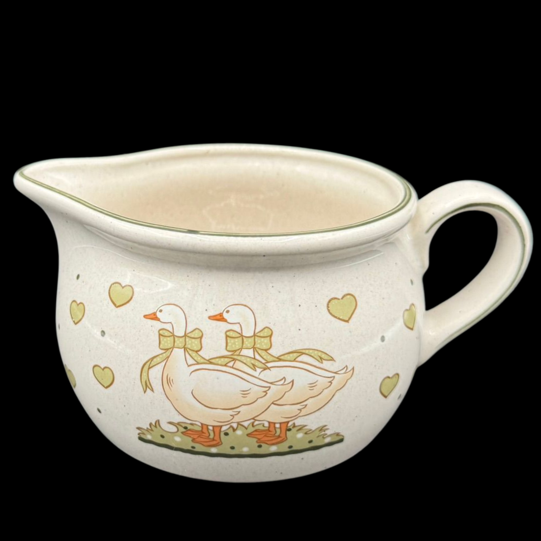 Pfalzkeramik Gänseglück: Krug / Saftkrug / Kanne - ca 8,5cm