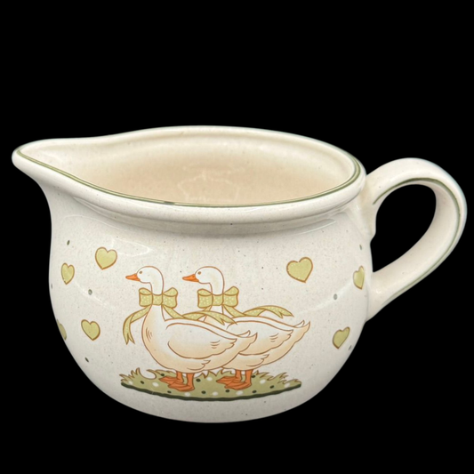 Pfalzkeramik Gänseglück: Krug / Saftkrug / Kanne - ca 8,5cm