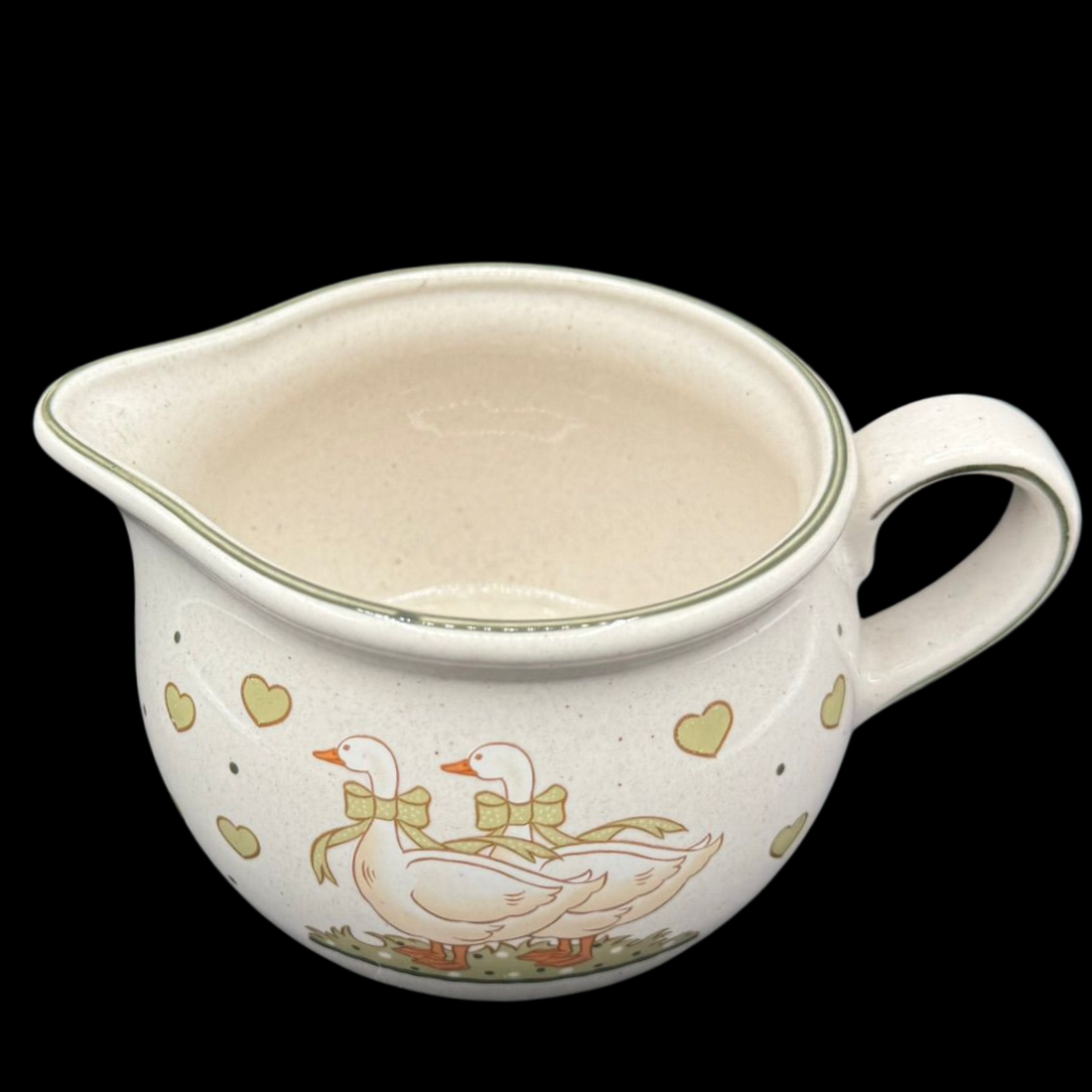 Pfalzkeramik Gänseglück: Krug / Saftkrug / Kanne - ca 8,5cm