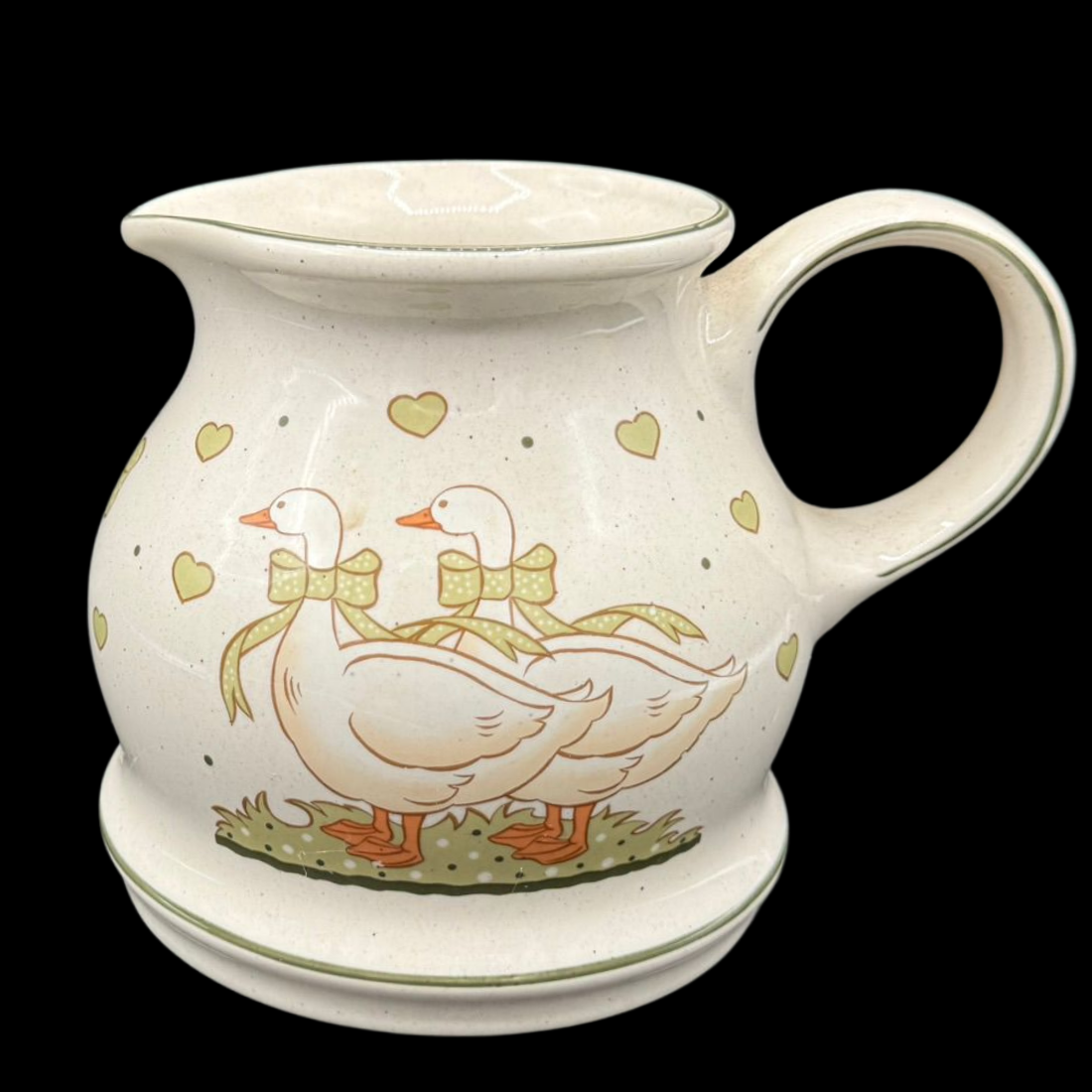 Pfalzkeramik Gänseglück: Krug / Saftkrug / Kanne - ca 13,5 cm