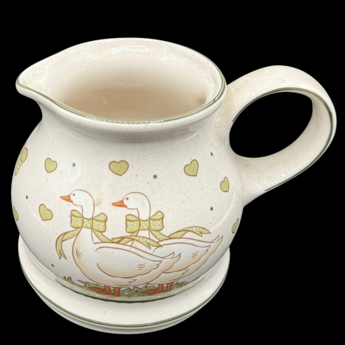 Pfalzkeramik Gänseglück: Krug / Saftkrug / Kanne - ca 13,5 cm