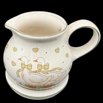 Pfalzkeramik Gänseglück: Krug / Saftkrug / Kanne - ca 13,5 cm