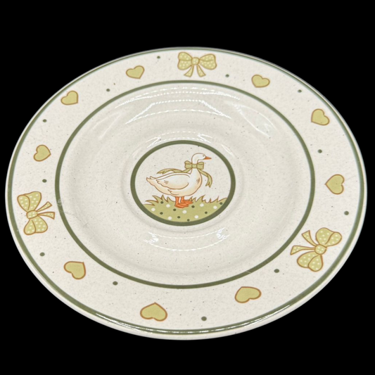 Pfalzkeramik Gänseglück: Unterteller / Untertasse - ca 19 cm