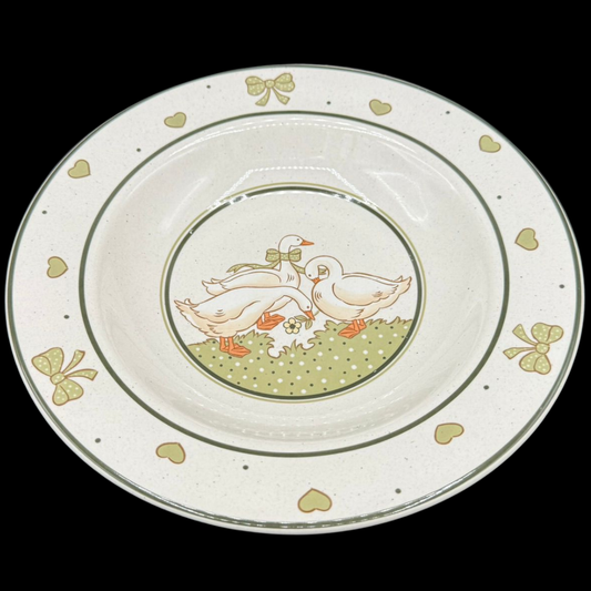 Pfalzkeramik Gänseglück: Suppenteller / tiefer Teller