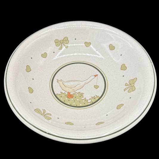 Pfalzkeramik Gänseglück: Salatteller / Suppenteller / tiefer Teller - 20,5 cm