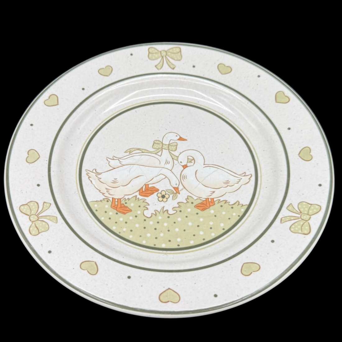 Pfalzkeramik Gänseglück: Kuchenteller / Frühstücksteller / Dessertteller