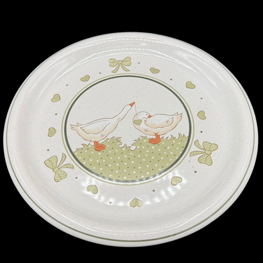 Pfalzkeramik Gänseglück: Speiseteller / flacher Teller - 24 cm