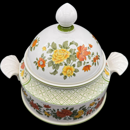 Villeroy & Boch Summerday: Terrine / Suppenterrine / Schüssel mit Deckel - mittel