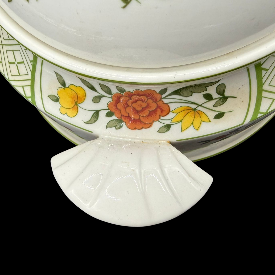 Villeroy & Boch Summerday: Terrine / Suppenterrine ohne Deckel - mittel und Griff geklebt