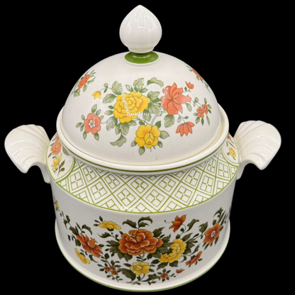 Villeroy & Boch Summerday: Terrine / Suppenterrine / Schüssel mit Deckel - groß