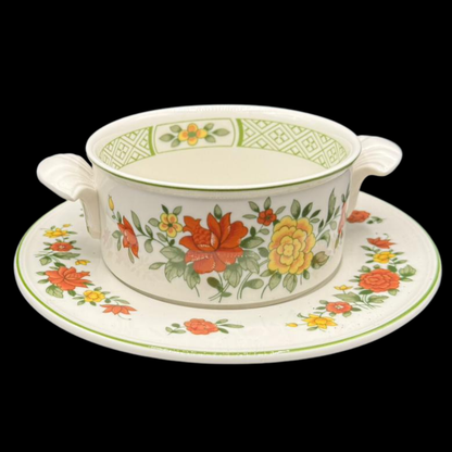 Villeroy & Boch Summerday: Suppentasse mit Unterteller