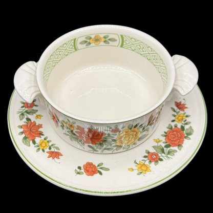 Villeroy & Boch Summerday: Suppentasse mit Unterteller