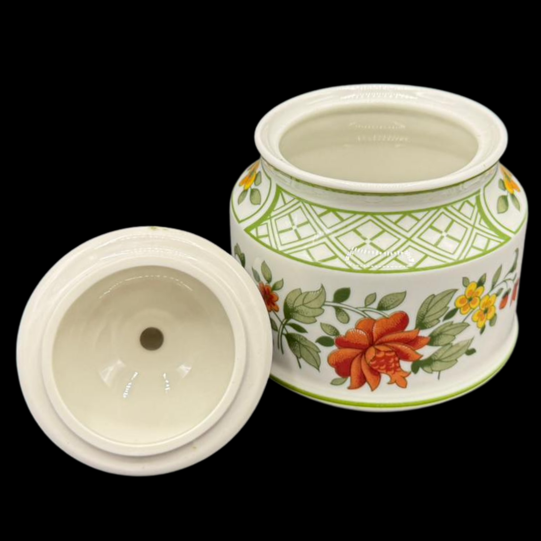 Villeroy & Boch Summerday: Marmeladedose / Zuckerdose mit Deckel