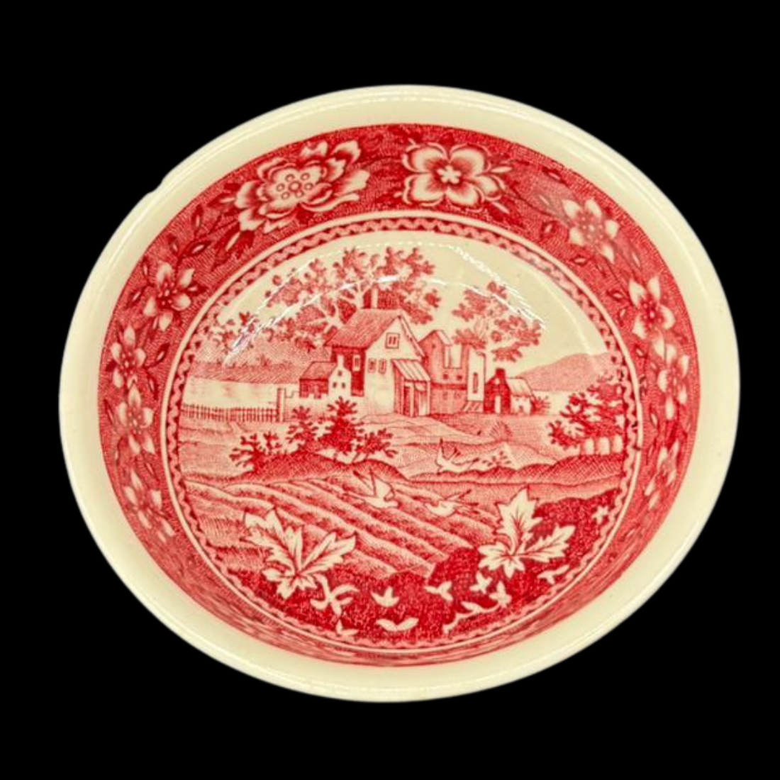 Villeroy & Boch Rusticana rot: Schälchen / Schale, ca 9,5 cm - selten / beschr.