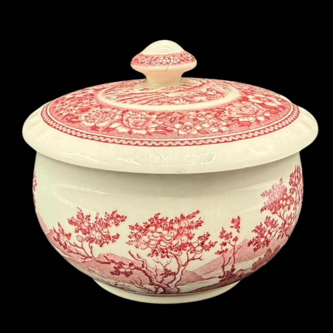 Villeroy & Boch Rusticana rot: Marmeladedose / Zuckerdose