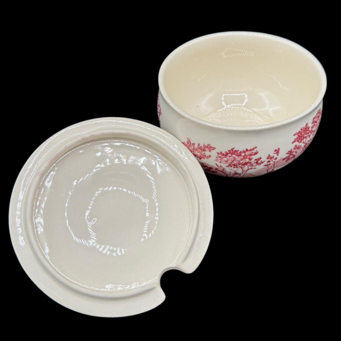 Villeroy & Boch Rusticana rot: Marmeladedose / Zuckerdose