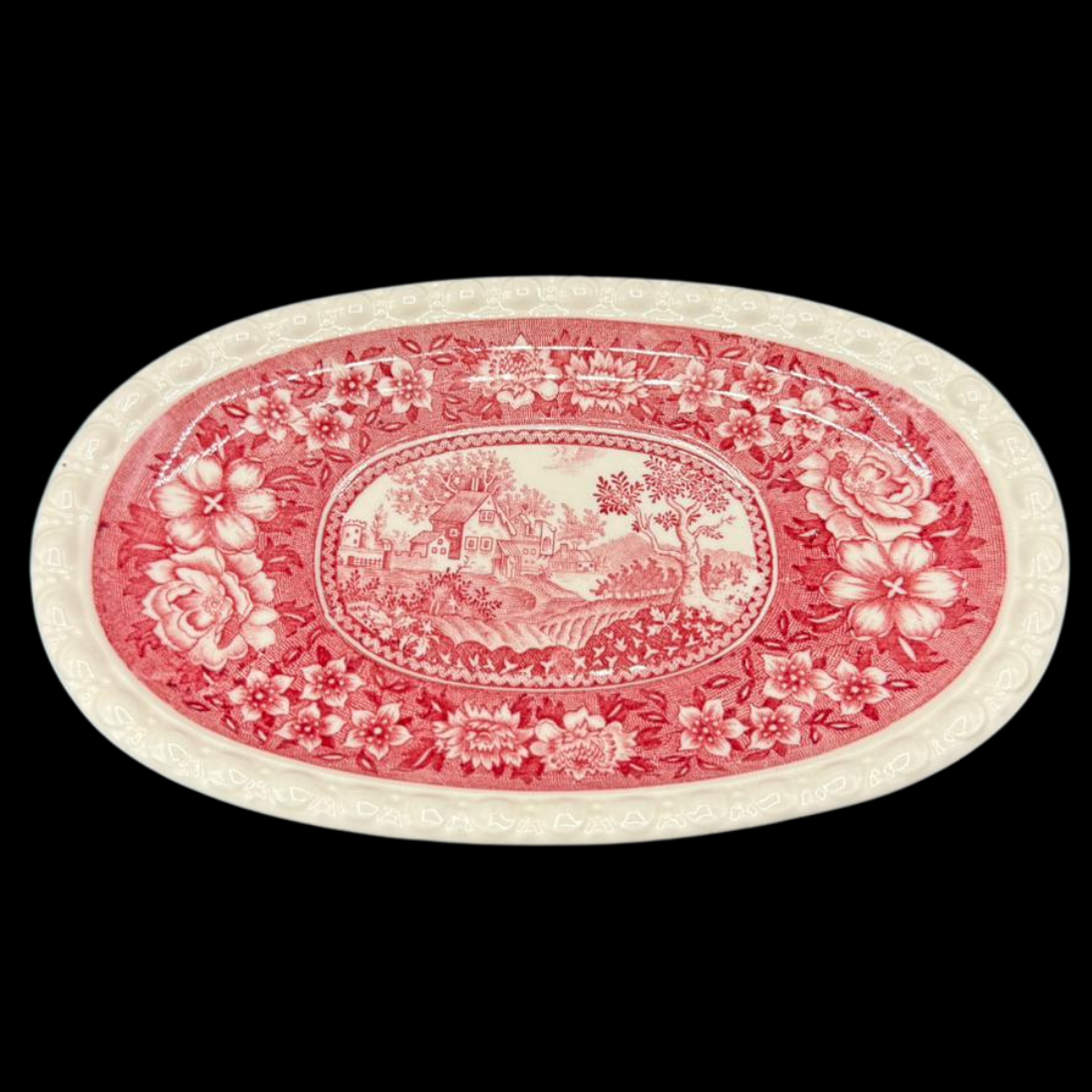 Villeroy & Boch Rusticana rot: Wurstplatte / kleine Platte 16,5 cm