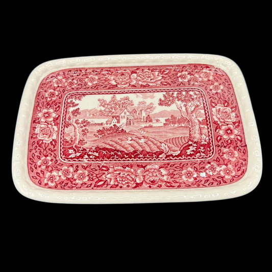 Villeroy & Boch Rusticana rot: Butterplatte / Platte