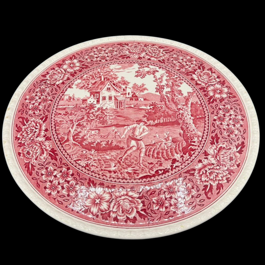 Villeroy & Boch Rusticana rot: Tortenplatte / Kuchenplatte