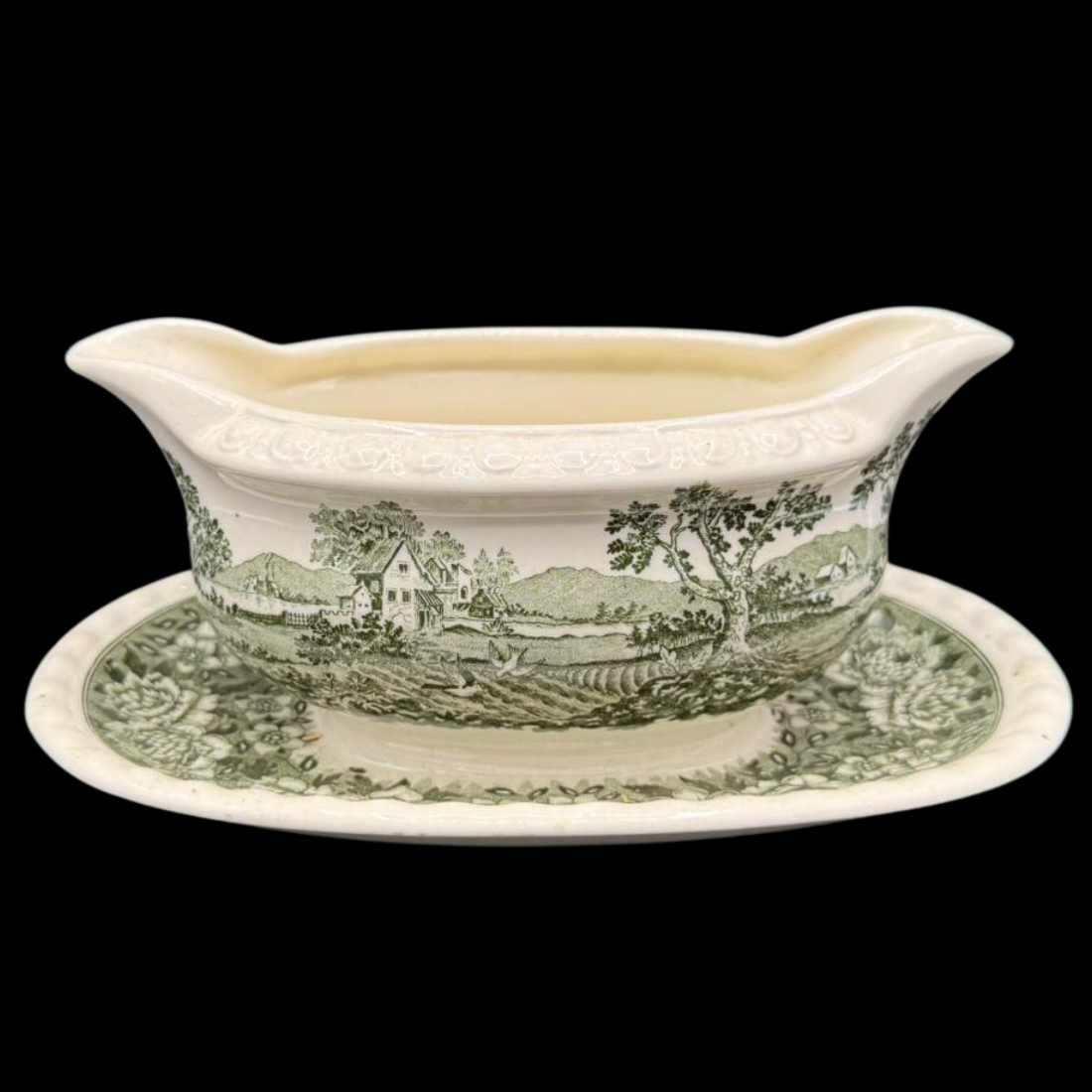 Villeroy & Boch Rusticana grün: Sauciere / Soßenschüssel