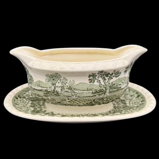 Villeroy & Boch Rusticana grün: Sauciere / Soßenschüssel