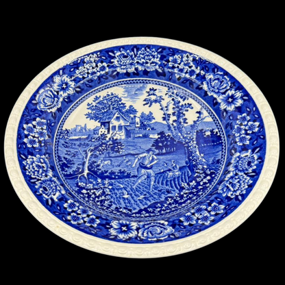 Villeroy & Boch Rusticana blau: Kuchenteller / Frühstücksteller / Dessertteller