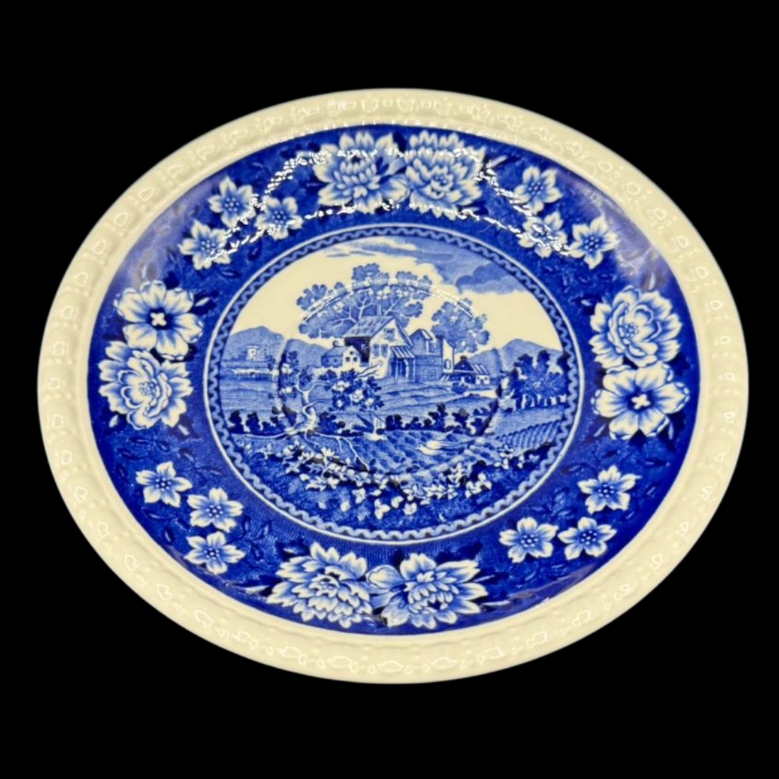 Villeroy & Boch Rusticana blau: Unterteller / Untertasse - 15,5 cm