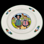 Villeroy & Boch Hansi d´alsace: Kuchenteller / Frühstücksteller "Zwei Mädchen"