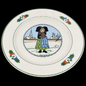 Villeroy & Boch Hansi d´alsace: Speiseteller / flacher Teller "Winter" - neuwertig