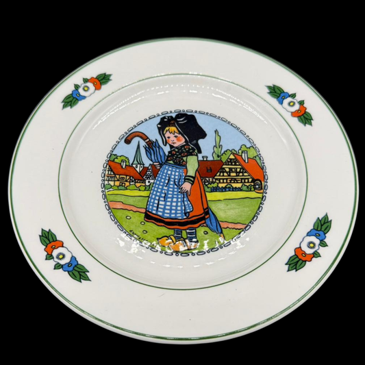 Villeroy & Boch Hansi d´alsace: Kuchenteller / Frühstücksteller "Regenschirm"