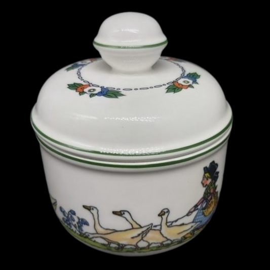 Villeroy & Boch Hansi d´alsace: Zuckerdose mit Deckel