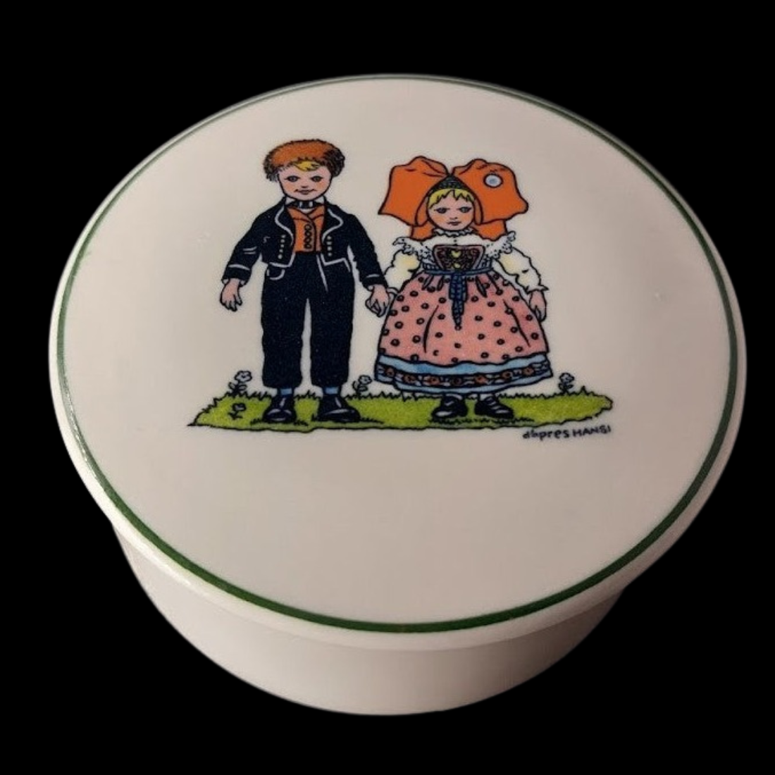 Villeroy & Boch Hansi d´alsace: Deckeldose / Porzellandose