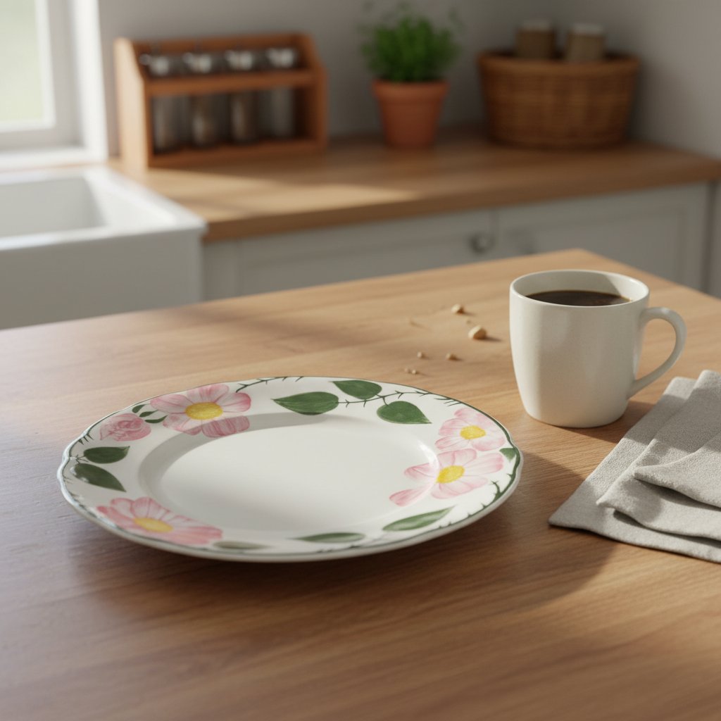 Villeroy & Boch Wildrose: Kuchenteller / Frühstücksteller / Dessertteller