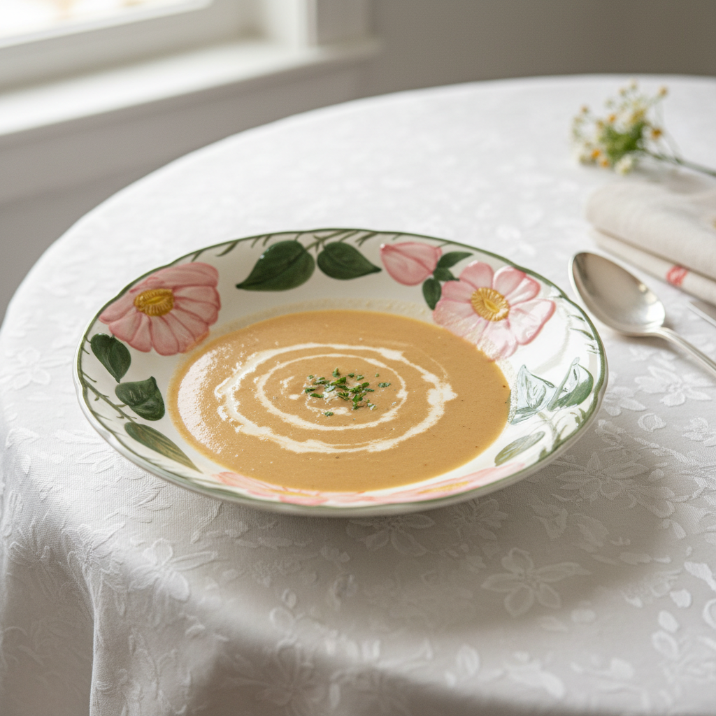Villeroy & Boch Wildrose: Suppenteller / tiefer Teller
