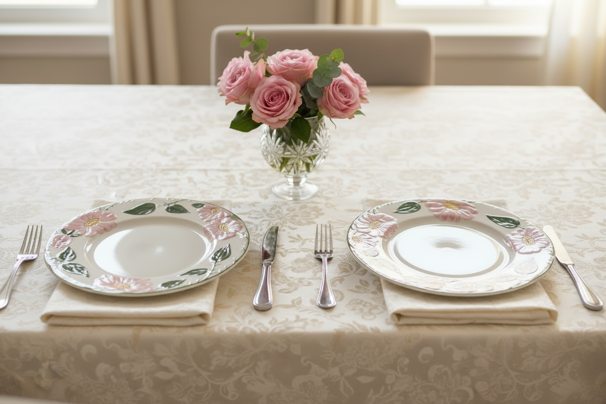 Villeroy & Boch Wildrose: Speiseteller / flacher Teller
