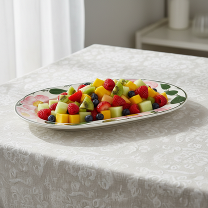 Villeroy & Boch Wildrose: Fleischplatte / Platte 33 x 22 cm - neu