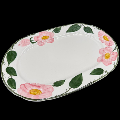 Villeroy & Boch Wildrose: Fleischplatte / Platte 40 x 27 cm - neu