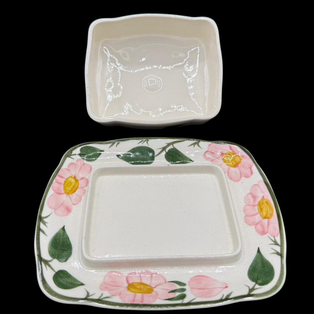 Villeroy & Boch Wildrose: Butterdose, zweiteilig - Mängel