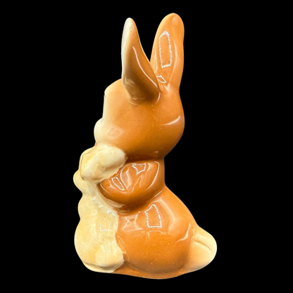 Goebel Porzellanfigur: zwei Hasen - 9,5 cm