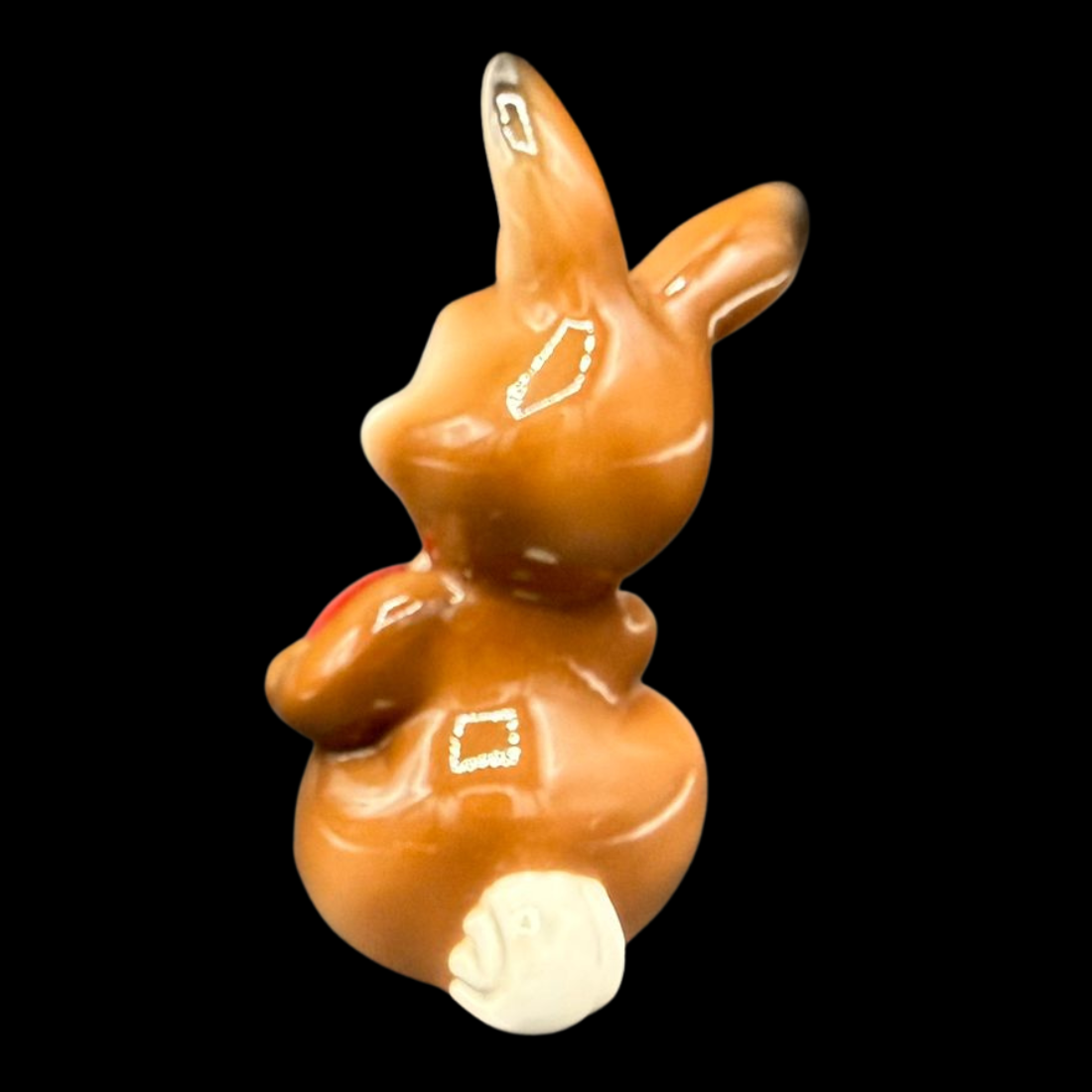 Goebel Porzellanfigur: Hase mit Herz - 8 cm