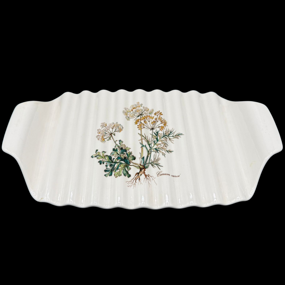 Villeroy & Boch Botanica: Spargelplatte / Platte,  geriffelt