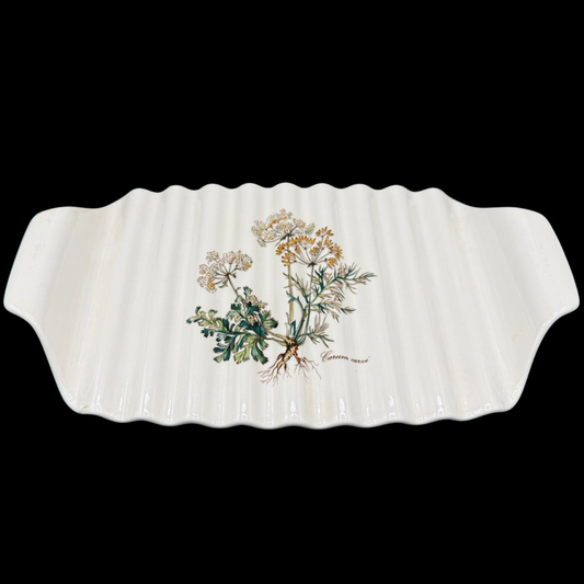 Villeroy & Boch Botanica: Spargelplatte / Platte,  geriffelt