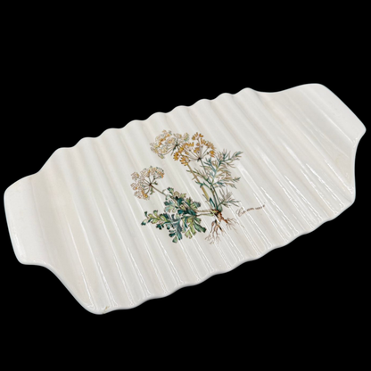 Villeroy & Boch Botanica: Spargelplatte / Platte,  geriffelt